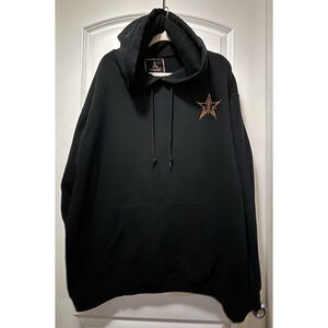 Jeffree Star Black Hoodie Spider Web Graphic Mens 2XL Pullover Gothic